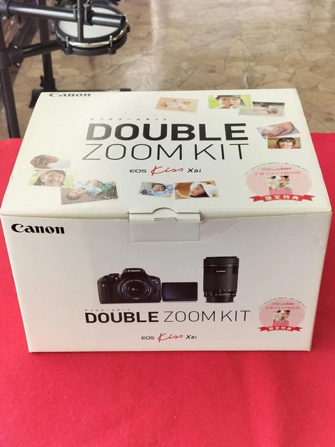 CANON EOS KISS X8i Double Zoom Kit 18-55mm 55-250mm IS STM Working