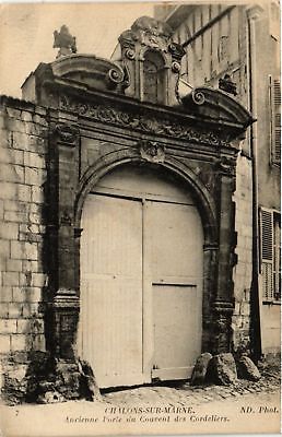 CPA chalons-sur-marne-ancient porte du Couvent des Cordeliers (741819)