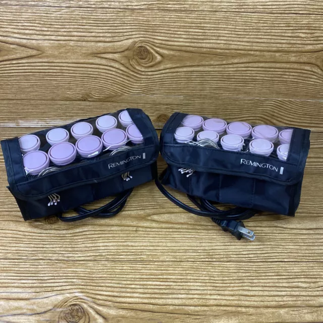 Lot of 2 Remington H1018 Compact Ceramic Travel Hair Setter Hot Rollers Lot of 2 Remington H1018 Compact Ceramic Travel Hair Setter Hot Rollers