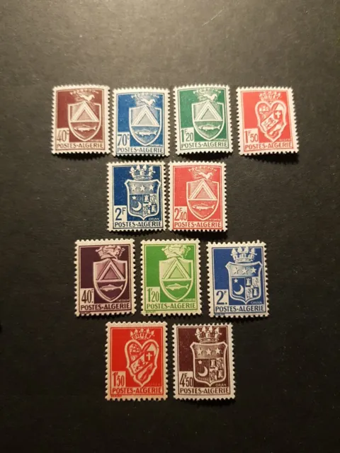 Briefmarke Frankreich Kolonie Algerien Los Wappen N°175 Zu 195 Neu Luxus MNH