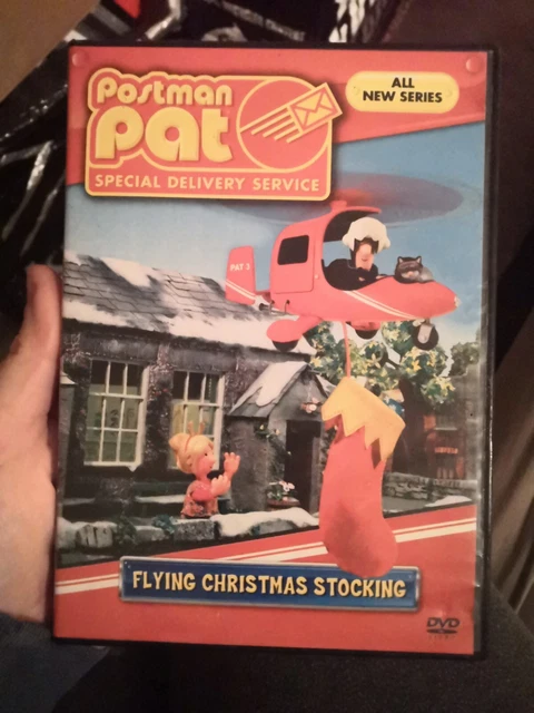POSTMAN PAT SPECIAL Delivery Service Flying Christmas Stocking DVD 