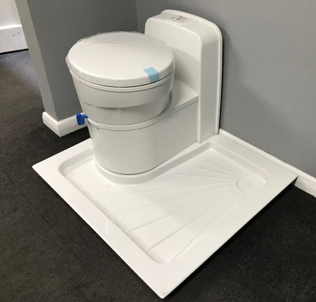CAMPERVAN CASSETTE TOILET And Shower Tray Compact Hartford 3J50000