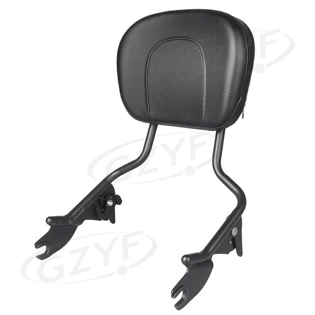 Passenger Sissy Bar Backrest w/ Pad For 08-16 Harley Touring Road King
