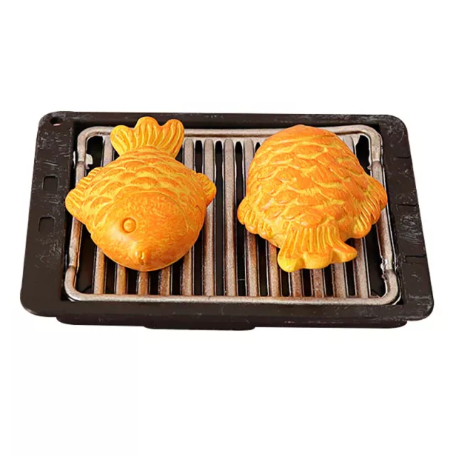 1/12 Dollhouse Grilled Fish Barbecue Grill Dollhouse Miniature Kitchen AccessoFE