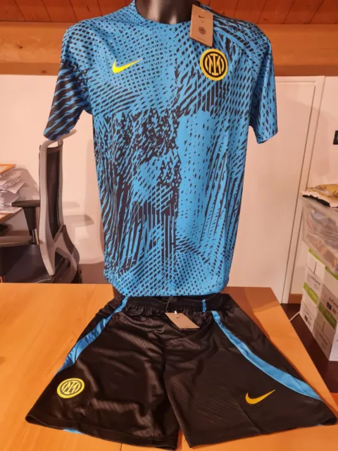 COMPLETO ESTIVO INTER da calcio maglia e pantaloncini nerazzurro