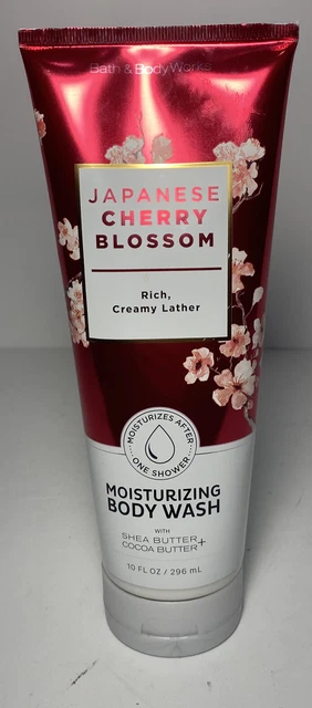 Bath & Body Works Japanese Cherry Blossom Moisturizing Body Wash 10oz