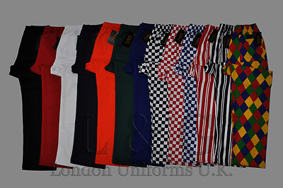 harlequin chef trousers