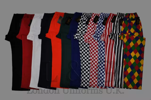 L G LONDON UNIFORMS U.K chef pants trousers QUALITY CRAZY PRICES