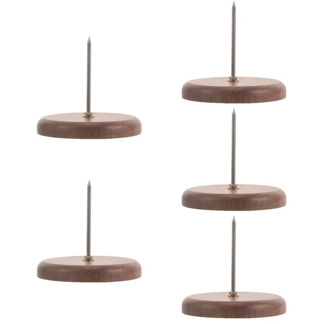 Forcella Porta Ricevute In Acciaio - 2 Pezzi Con Base A Vite, Per Fatture, Memo, Ufficio