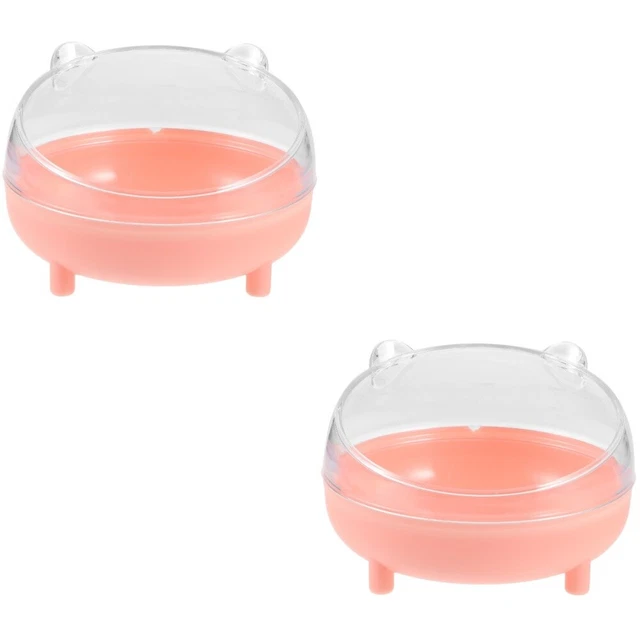 2 pz contenitore bagno criceto sabbia bagno criceto piccola vasca da bagno per animali domestici sauna