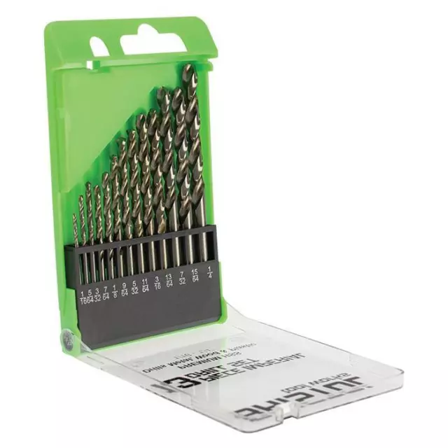 Bristol Tool Works 13 Piece Imperial HSS Drill Bits Set by Alpha