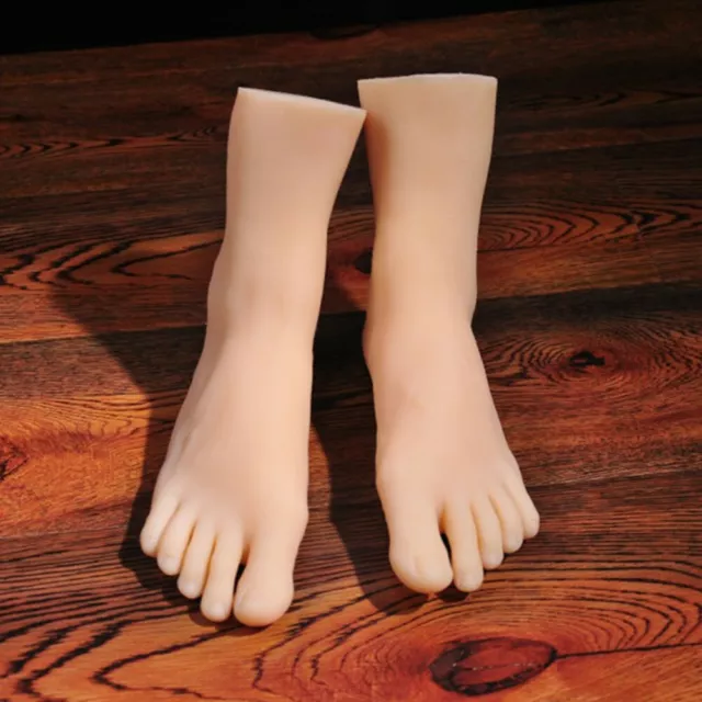 Mannequin Feet Female One Legs Display Model Lifelike Silicone Left Or