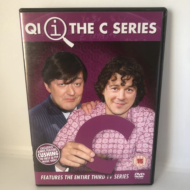 QI : THE C SERIES (2 DVD Set) Series 3 - Stephen Fry / Alan Davies - Region 2 QI : THE C SERIES (2 DVD Set) Series 3 - Stephen Fry / Alan Davies - Region 2