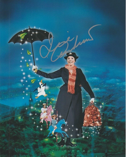 Julie Andrews Mary Poppins Original Autographed 8 X 10 COA Julie Andrews Mary Poppins Original Autographed 8 X 10 COA