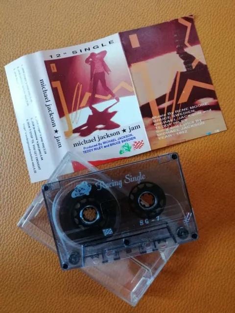 Michael Jackson [ Jam ] Vintage Cassette Thailand Edition 6 Tracks Mixes
