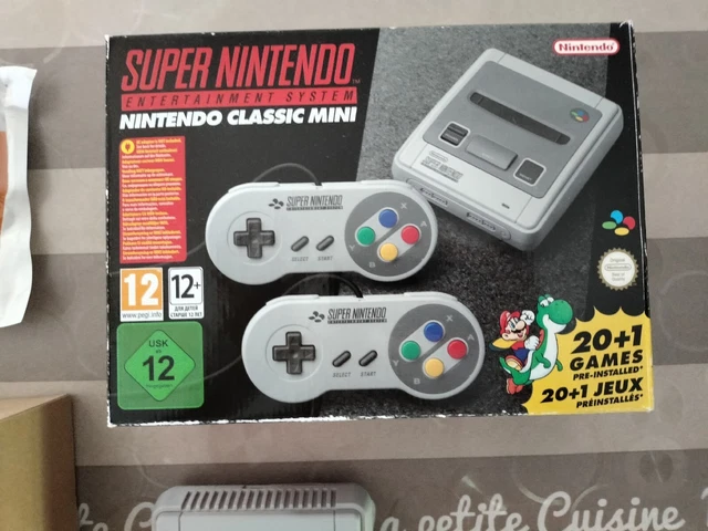 Nintendo Super NES Classic Mini Console - Gris