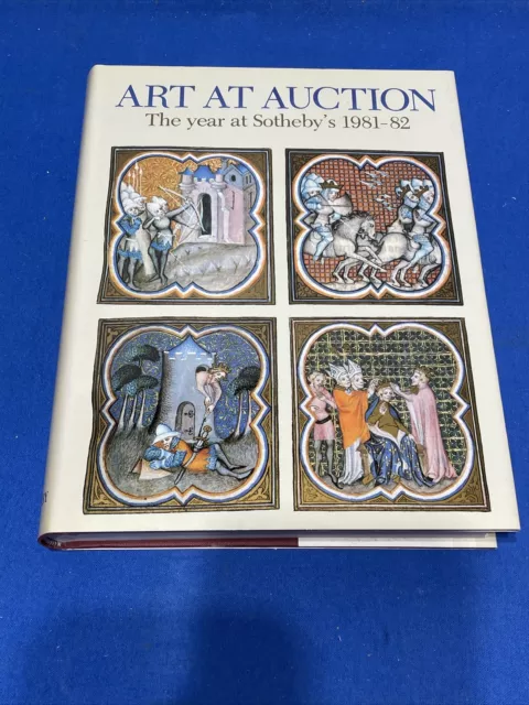 Sotheby's Art At Auction Hardcover Book HC DJ 1981-82 Large Format The Year