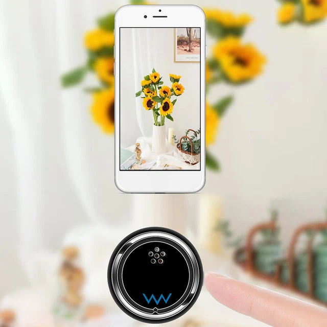 Buscador de llaves de etiquetas 4.0 mini dispositivo de seguimiento compatible con Bluetooth (negro)