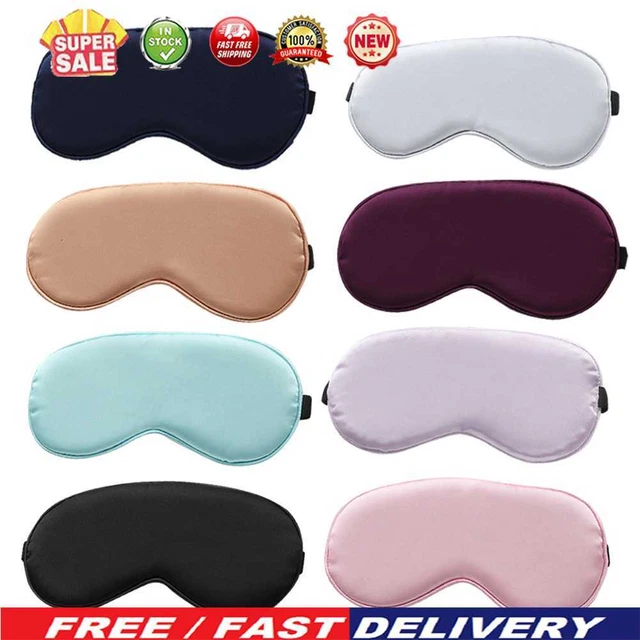 Máscara de ojos natural para dormir con los ojos vendados de viaje unisex para mujeres hombres