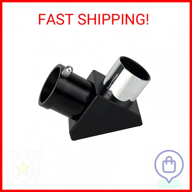 SVBONY 1.25 inches 90 Degree Zenith Diagonal Mirror for Refractor and Cassegrain