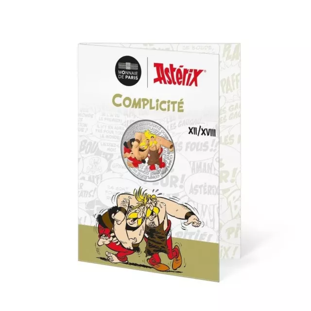 FRANCE 10 Euros Argent Astérix 2022 UNC - Complicité n° 12/18