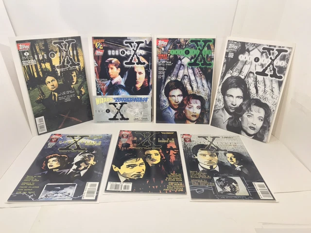 X-files Topps comics Mixed Lot of 11 comics READ LISTING