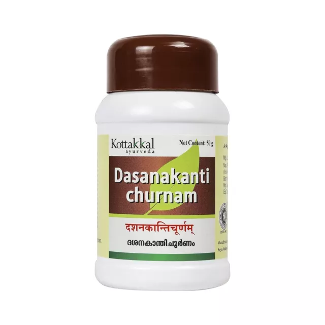 Kottakkal Ayurveda Dasanakanthi Churnam Dent Poudre 50gm 2