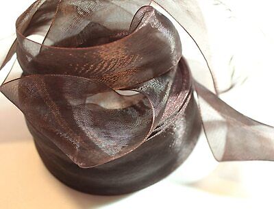 Nero CaPiSo 50 m x 10 mm Organza 
