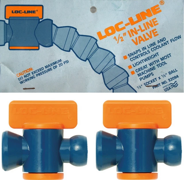 LOCKWOOD CONFEZIONE DA 2 1/2" VALVOLA IN LINEA Sistema Tubi Raffreddante Modulari | 32094