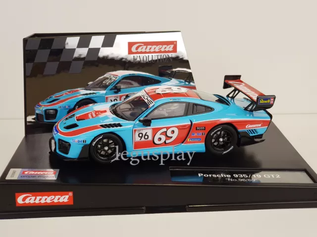 Slot car Scalextric Carrera Evolution 27625 Porsche 935/19 GT2 "No 96/69"