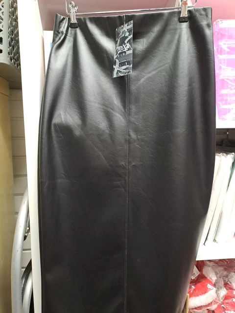 GENUINE LEATHER KNEE Length Skirt Lined House Of Fraser 15.00 PicClick UK