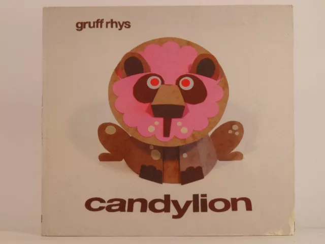 GRUFF RHYS CANDYLION (DIGIPAK) (587) 12 Track CD Album Picture Sleeve ROUGH TRAD