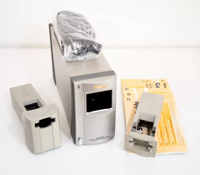 Nikon Coolscan 5000 - SERVICED - 35mm film scanner - with SA-21 + MA-20