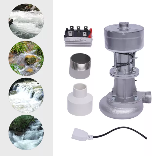 Micro Hydroelectric Generator Portable Mini-hydro Generator Get Electrical Power