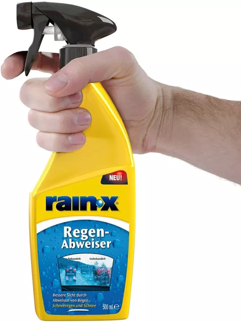 Rain-X REGENABWEISER Scheibenpflege 500ml RainX original # NEU 3