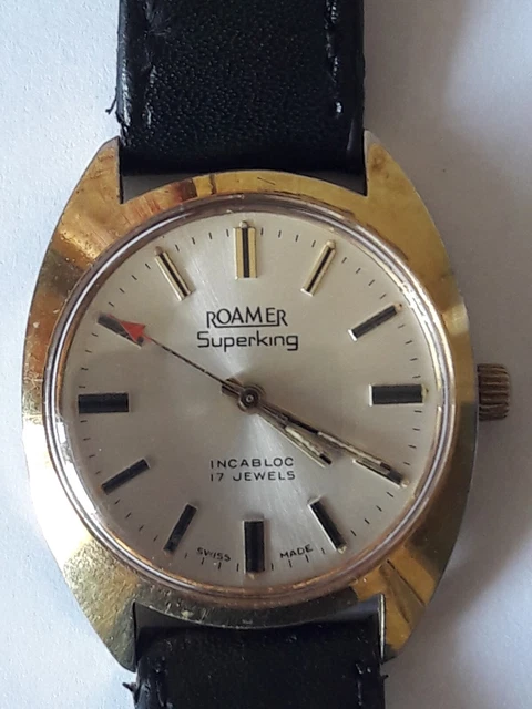 MENS VINTAGE ROAMER superking watch 24.00 PicClick UK