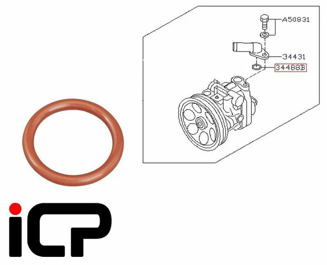 GENUINE POWER STEERING Pump ORing Fits Subaru Impreza & WRX STi 0222