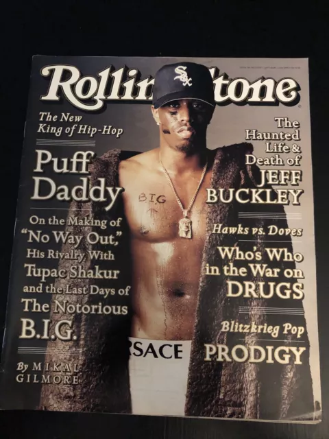 Puff Daddy Rolling Stone Issue #766 8/7/97 -  Tupac Shakur Notorious B.I.G.!