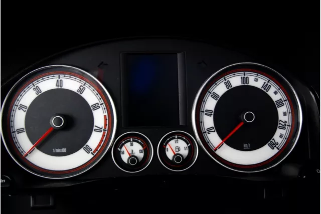 Volkswagen Golf MK5, Jetta, Touran glow gauge plasma dials tachoscheibe glow shi