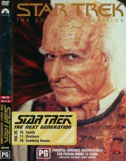 Star Trek: The Next Generation TNG 26 DVD (Region 4) VGC The Collector Edition