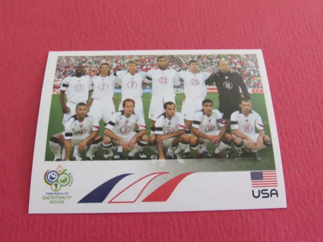 340 Team Usa Panini Football Germany 2006 Wm Fifa World Cup Coupe Du Monde