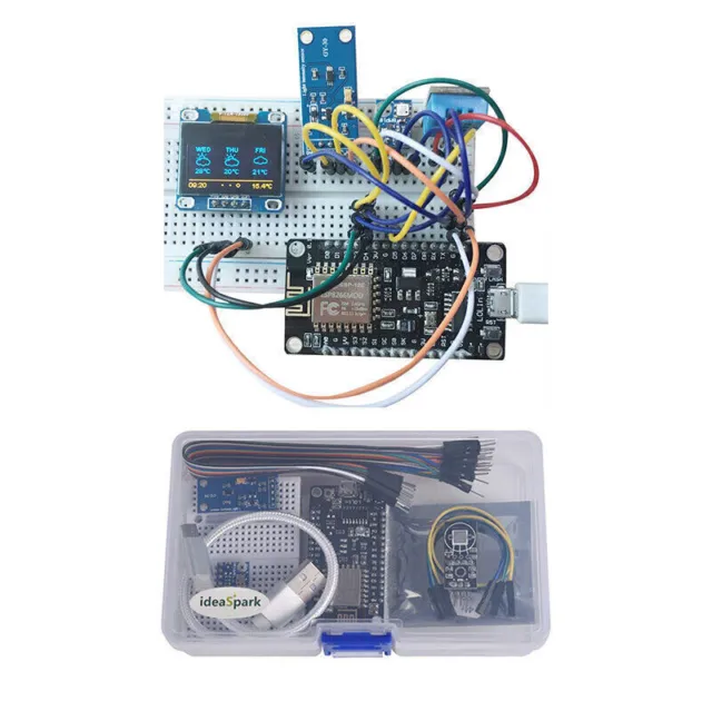 Arduino Set ESP8266 Weather Station for Arduino IDE IOT Starter English TutY 2