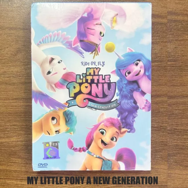 My Little Pony: A New Generation DVD 2021 Cartoon Movie All Region ENG SUB