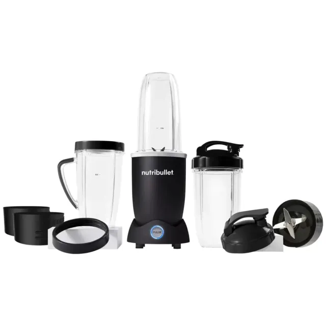 Nutribullet Pro+ 1200W 12 piece Set N12-1007MK-C Food Processor Blender