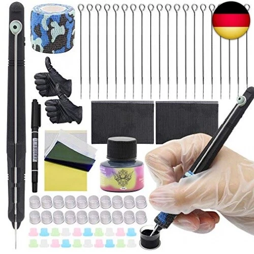 Stick and Poke Set - Rayyl Stick n Poke Set Hand Poke and Stick Kit 3D Hand
