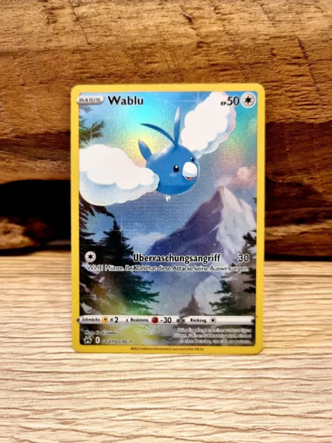 Wablu ( GG27/GG70 ) Zenit der Könige - Pokemon Karte Holo - Deutsch - Near Mint