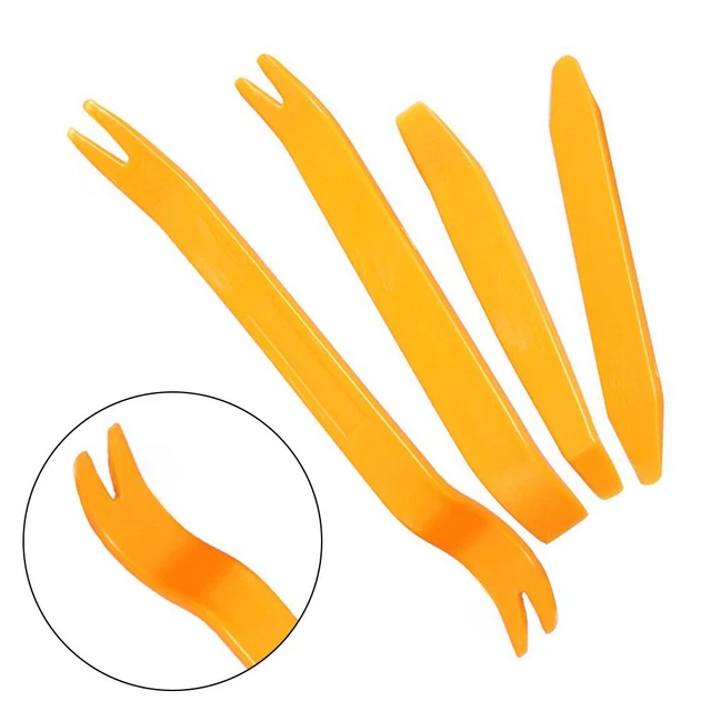 4 Pezzi Strumento Di Rimozione Delle Finiture Per Auto, Kit Di - Foto 12