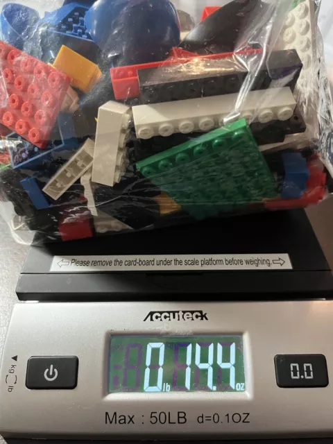 14.4 oz bag of Vintage Tente bricks. Lego Brick compatible.