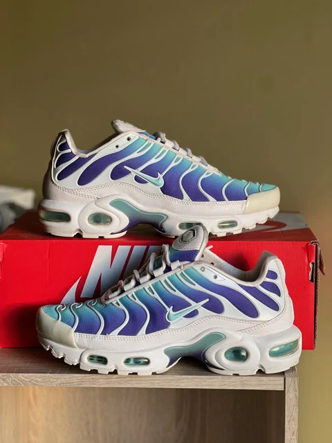 Wmns Nike Air Max Plus Tn Aqua blue bleached 37.5 6.5 Supreme requin tuned OG