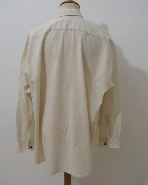 Camicia folcloristica di casa di campagna larghezza colletto 47/48 stile country C491 3